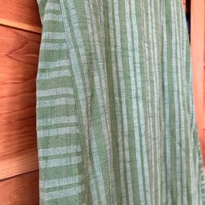 Ace & Jig Penny Dress in green stripe SMALL